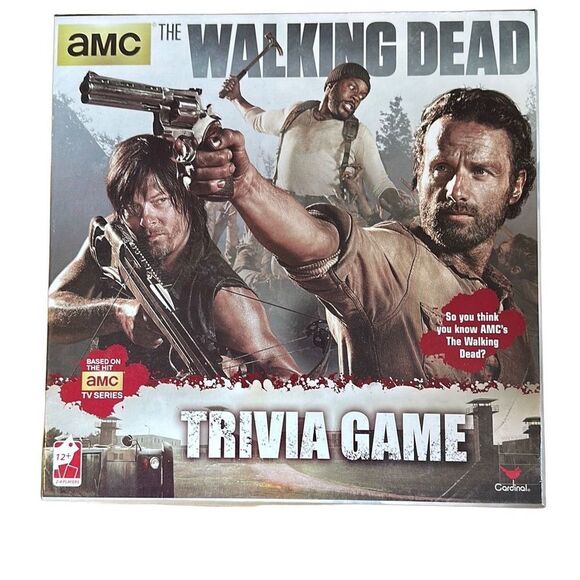 Cardinal The Walking Dead #98501 Trivia Game - Picture 1 of 3